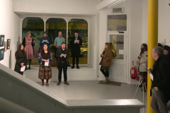 HIVE performing #votesforwomen at PS2 Gallery, Belfast 2018 for International Women's Day